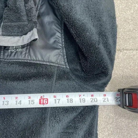 Nike ACG Full Zip Jacket Fleece Sherpa Furry Soft Black Womens Medium‎ M - Picture 5 of 10